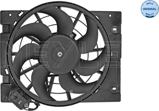 Meyle 614 236 0012 - Ventilators, Motora dzesēšanas sistēma www.autospares.lv