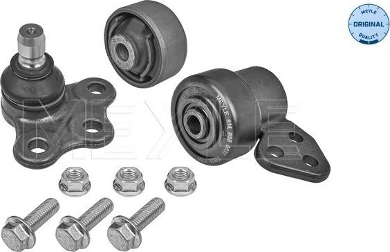 Meyle 616 610 0001 - Подвеска колеса, комплект www.autospares.lv