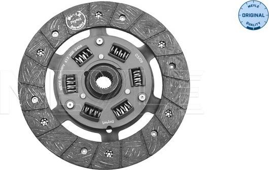 Meyle 617 200 2400 - Sajūga disks www.autospares.lv