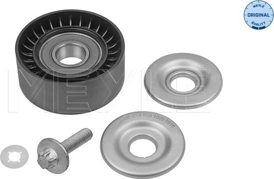 Meyle 014 903 1005 - Parazīt / Vadrullītis, Ķīļrievu siksna www.autospares.lv