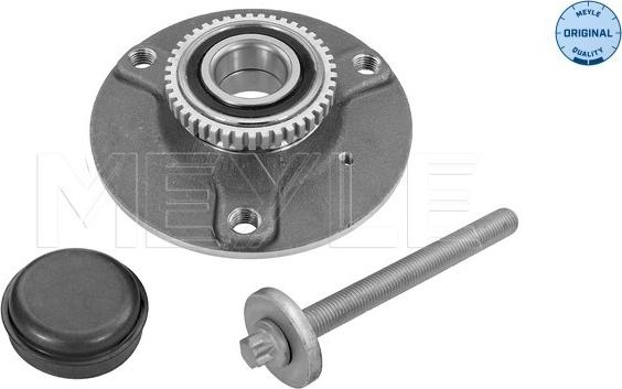 Meyle 014 652 1000 - Ступица колеса, поворотный кулак www.autospares.lv