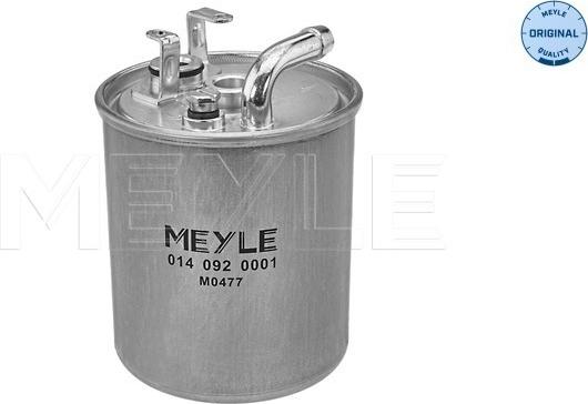 Meyle 014 092 0001 - Degvielas filtrs www.autospares.lv