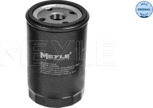 Meyle 014 018 0001 - Eļļas filtrs www.autospares.lv