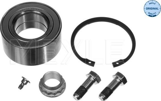 Meyle 014 033 0101 - Подшипник ступицы колеса, комплект www.autospares.lv