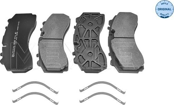 Meyle 025 292 4636 - Brake Pad Set, disc brake www.autospares.lv