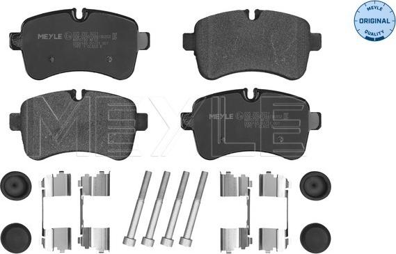 Meyle 025 292 3221 - Bremžu uzliku kompl., Disku bremzes www.autospares.lv