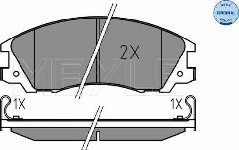 Kawe 81590 - Bremžu uzliku kompl., Disku bremzes autospares.lv