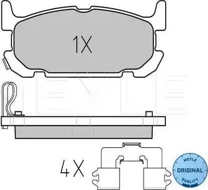 BENDIX 510747 - Bremžu uzliku kompl., Disku bremzes www.autospares.lv