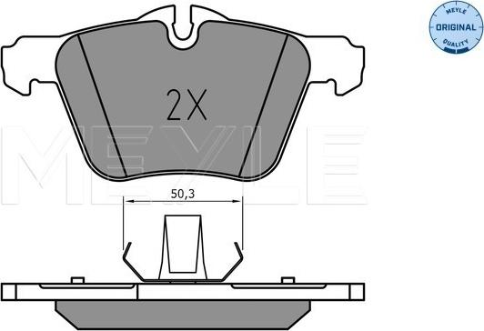 Meyle 025 240 7920 - Bremžu uzliku kompl., Disku bremzes www.autospares.lv