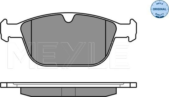 Meyle 025 243 9920 - Bremžu uzliku kompl., Disku bremzes www.autospares.lv