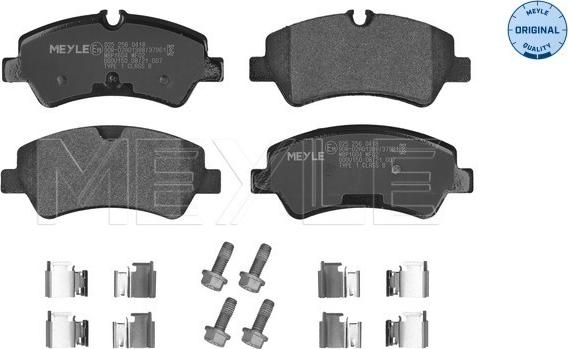 Meyle 025 256 0418 - Bremžu uzliku kompl., Disku bremzes autospares.lv