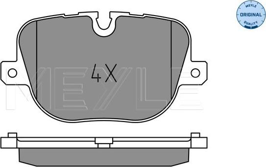 Meyle 025 250 8517 - Bremžu uzliku kompl., Disku bremzes www.autospares.lv