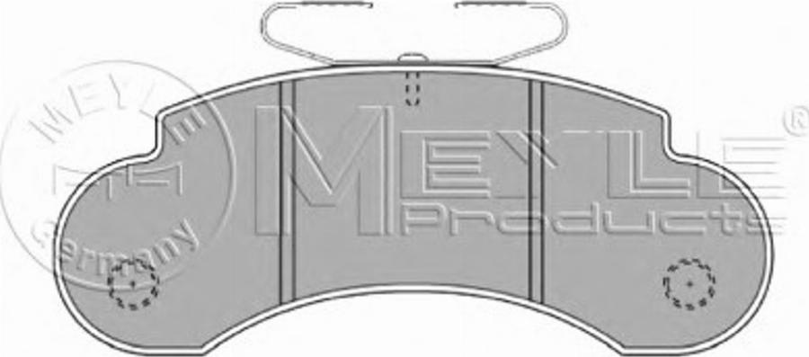 Meyle 025 209 3214 - Bremžu uzliku kompl., Disku bremzes www.autospares.lv