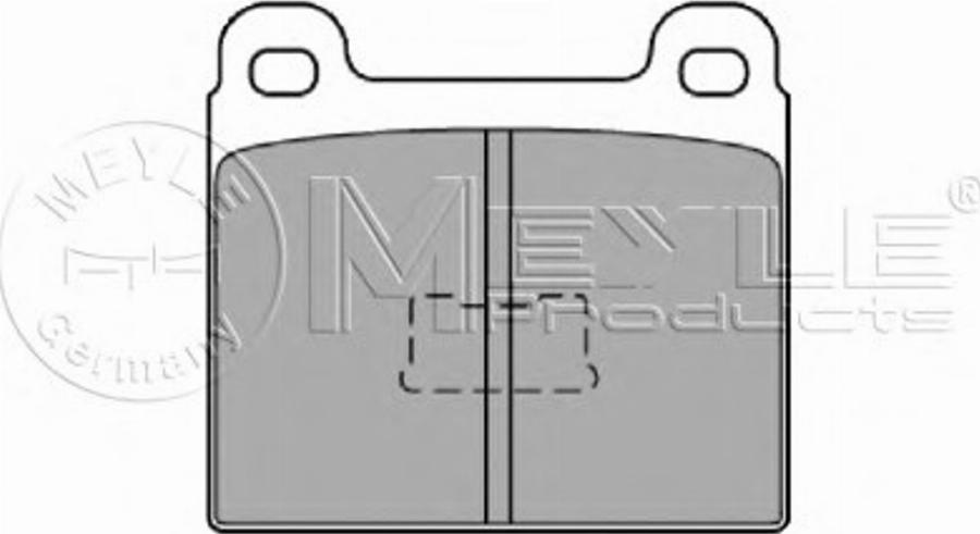 Meyle 025 202 2818 - Bremžu uzliku kompl., Disku bremzes www.autospares.lv