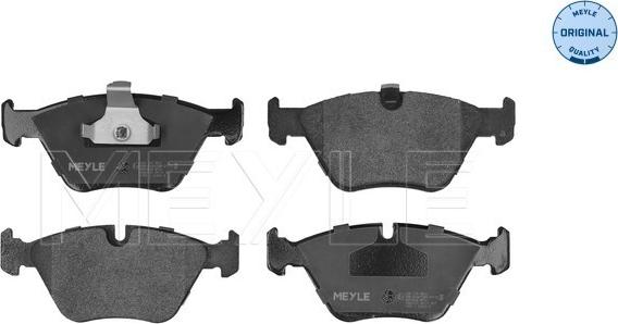 Meyle 025 219 9020 - Brake Pad Set, disc brake www.autospares.lv