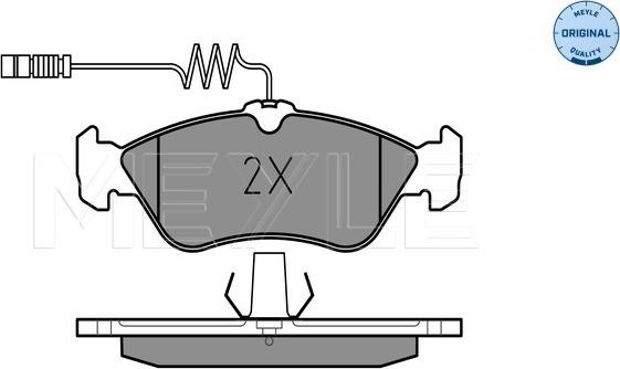 Meyle 025 215 9218 - Bremžu uzliku kompl., Disku bremzes autospares.lv