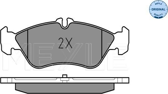 Meyle 025 215 9218 - Bremžu uzliku kompl., Disku bremzes autospares.lv