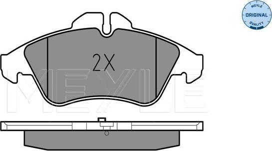 Meyle 025 215 7620 - Bremžu uzliku kompl., Disku bremzes www.autospares.lv