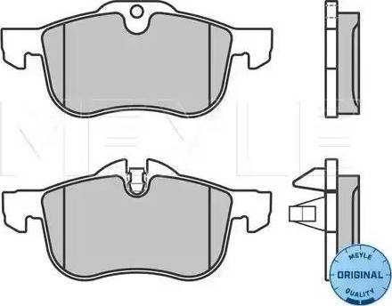 Meyle 025 231 1218 - Bremžu uzliku kompl., Disku bremzes www.autospares.lv