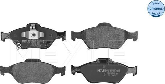 Meyle 025 232 0217/W - Brake Pad Set, disc brake www.autospares.lv