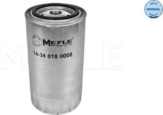 Meyle 14-34 018 0008 - Degvielas filtrs www.autospares.lv