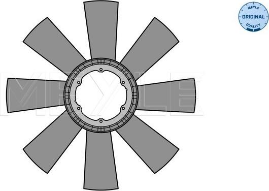 Meyle 14-34 232 0012 - Ventilatora darba rats, Motora dzesēšanas sistēma www.autospares.lv