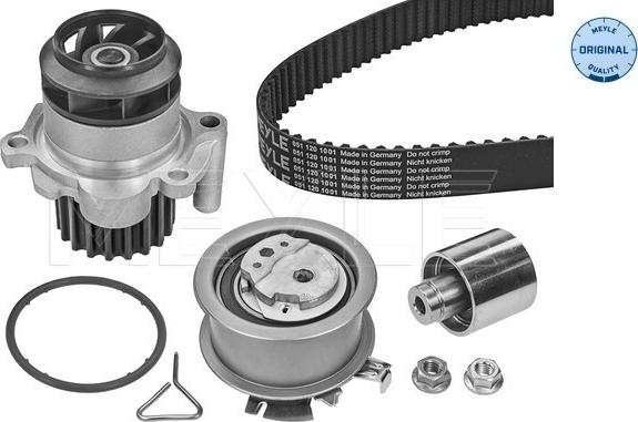 Meyle 151 049 9006 - Ūdenssūknis + Zobsiksnas komplekts www.autospares.lv