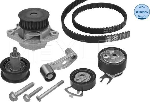 Meyle 151 049 9007 - Водяной насос + комплект зубчатого ремня ГРМ www.autospares.lv