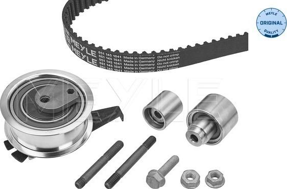 Meyle 151 049 0099 - Комплект зубчатого ремня ГРМ www.autospares.lv