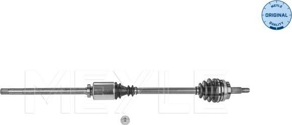 Meyle 16-14 498 0062 - Piedziņas vārpsta www.autospares.lv