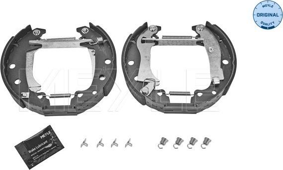 Meyle 16-14 533 0044/K - Bremžu loku komplekts www.autospares.lv