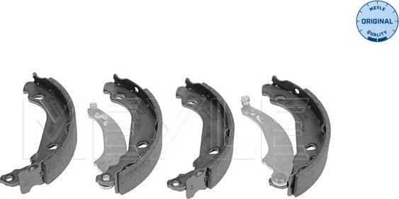 Meyle 16-14 533 0003 - Brake Shoe Set www.autospares.lv