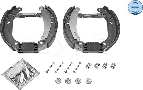 Meyle 16-14 533 0014/K - Bremžu loku komplekts www.autospares.lv