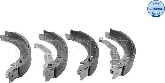 Meyle 16-14 533 0011 - Brake Shoe Set www.autospares.lv