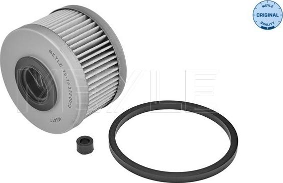 Meyle 16-14 323 0010 - Degvielas filtrs www.autospares.lv