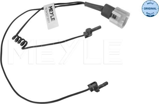 Meyle 16-34 527 0001 - Indikators, Bremžu uzliku nodilums www.autospares.lv