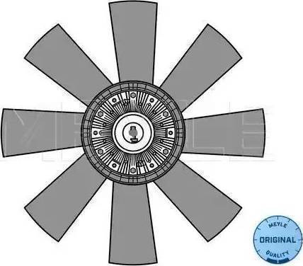 Meyle 16-34 234 0002 - Ventilators, Motora dzesēšanas sistēma www.autospares.lv