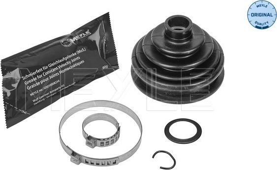 Meyle 100 498 0091/SK - Putekļusargs, Piedziņas vārpsta www.autospares.lv