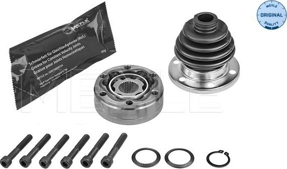 Meyle 100 498 0016 - Шарнирный комплект, ШРУС, приводной вал www.autospares.lv