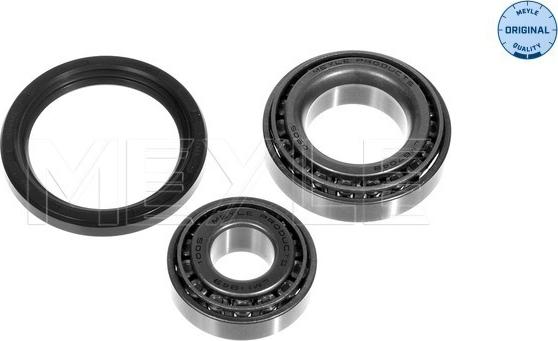 Meyle 100 498 0023 - Подшипник ступицы колеса, комплект www.autospares.lv