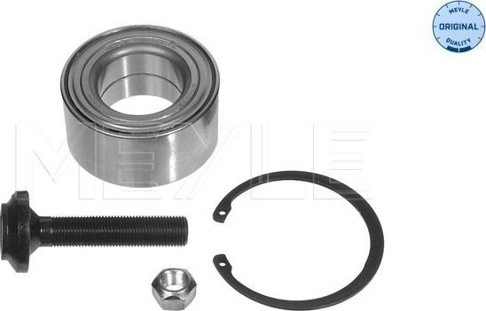 Meyle 100 498 0178 - Подшипник ступицы колеса, комплект www.autospares.lv