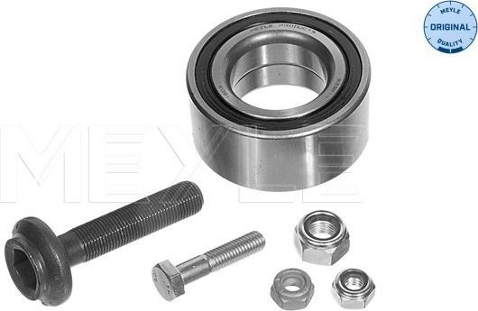 Meyle 100 498 0237 - Подшипник ступицы колеса, комплект www.autospares.lv