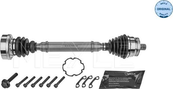 Meyle 100 498 0706 - Piedziņas vārpsta www.autospares.lv