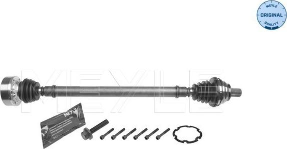 Meyle 100 498 0722 - Piedziņas vārpsta autospares.lv