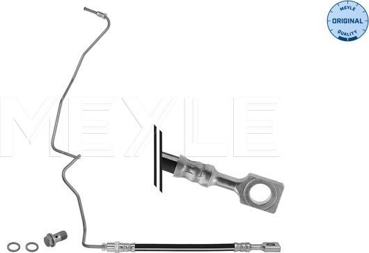 Meyle 100 525 0054/S - Bremžu šļūtene www.autospares.lv