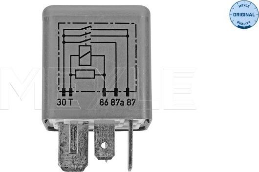 Meyle 100 830 0019 - Relay, fuel pump www.autospares.lv