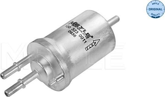 Meyle 100 323 0011 - Fuel filter www.autospares.lv