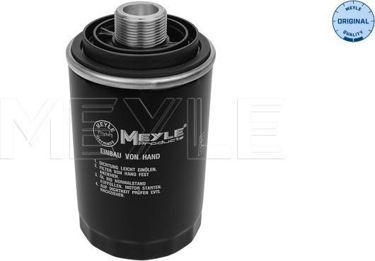 Meyle 100 322 0014 - Eļļas filtrs www.autospares.lv