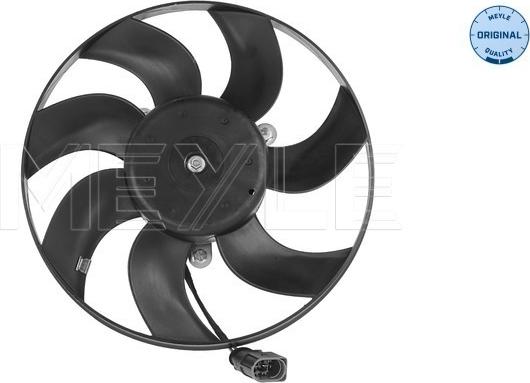 Meyle 100 236 0050 - Ventilators, Motora dzesēšanas sistēma www.autospares.lv