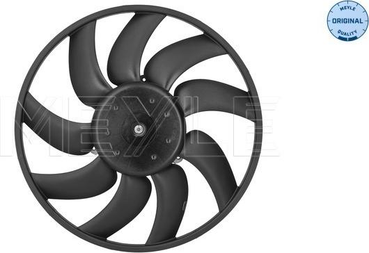 Meyle 100 236 0061 - Fan, radiator www.autospares.lv